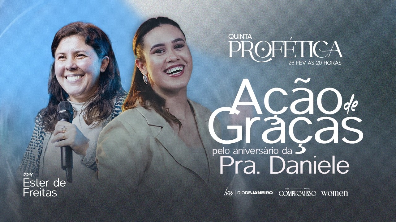 🔴 IVES CHURCH RIO | QUINTA PROFÉTICA | Pr. Ester de Freitas com IVES Worship | Pr. Felipe Abrantes