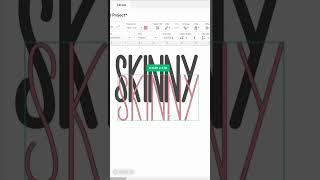 Cricut Design Space: How To Make Text Ticker Using The Offset Tool #cricuttips #cricutbginner