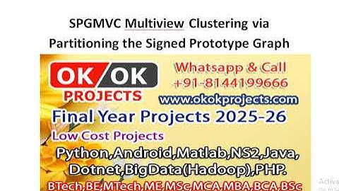 SPGMVC Multiview Clustering via Partitioning the Signed Prototype Graph