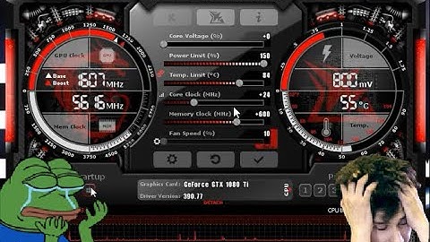 MSI Afterburner - How to reset persistent crash loops -  2025
