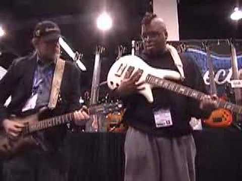 Jimmy Eppard and Quintin Berry at NAMM January 07