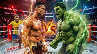 Cristiano Ronaldo Gets DESTROYED by Hulk in Epic Boxing Fight?
