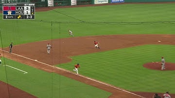 LAA@HOU: Marisnick hits an RBI infield single