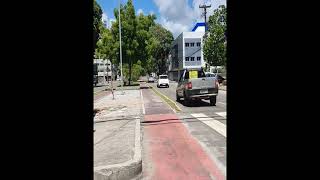 RECIFE BIKE TOUR - Av Mario Melo video 2 -   #shorts