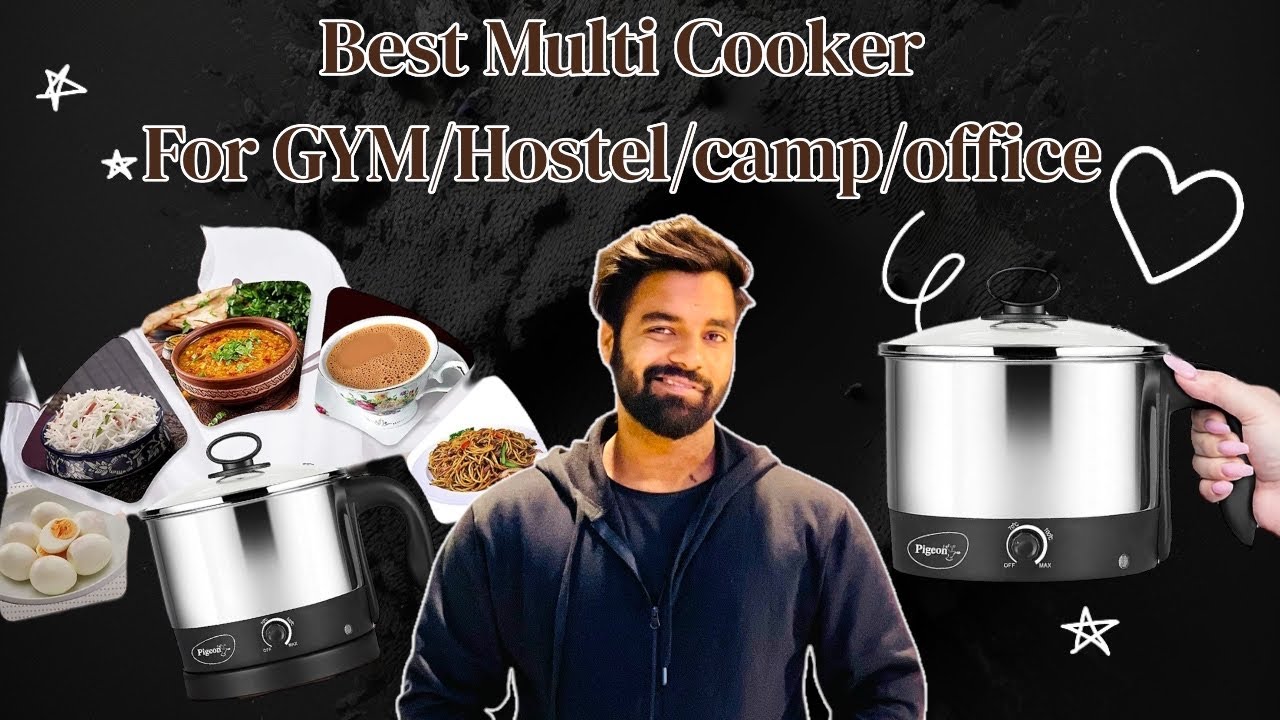 Pigeon Multi Cooker Electric Kettle Egg Boiler | How to use multi cooker |How to boil egg in kettle