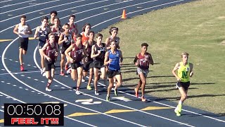 2019 FHSAA 3A Region 1 - Boy’s 1600 M Run - 4/27/2019