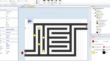 Tower Defense - Construct 2 - Part 2 - Play and Fast Forward Buttons