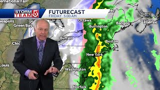 Video: Heavy rain, powerful winds combine in Christmas storm