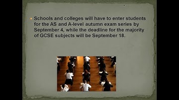 Dates announced for GCSE and A level exams for students unhappy with grades