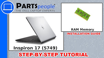 Dell Inspiron 17 (5749) RAM Memory How-To Video Tutorial