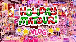 Artist Alley Vlog ♡ Holiday Matsuri