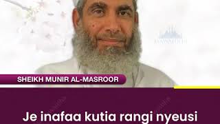 15- Jee inafaa kutia rangi nyeusi ya Nywele ili kuficha Mvi? 15- Jee inafaa kutia rangi nyeusi ya Nywele ili kuficha Mvi?
