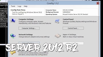 Installing CoreFig for Windows Server 2012 Core and Hyper V Server 2012