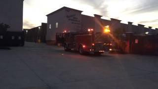 LACoFD Engine 577 (156) on scene of a fire alarm