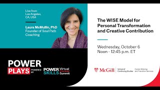 The WISE Model for Personal Transformation and Creative Contribution