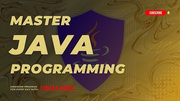 Master Java Programming ☕Beginner to Pro Bootcamp (Full Course) #JavaProgramming #JavaBootcamp #java