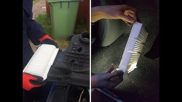Air & Pollen Filter Change Toyota Aygo (Mk1 1.0L Petrol)