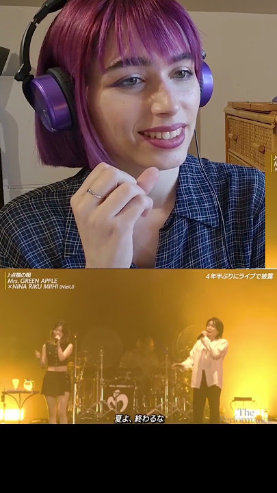 Reaction to 'Tenbyou No Uta' live ##mrsgreenapple ##niziu [Part 5]