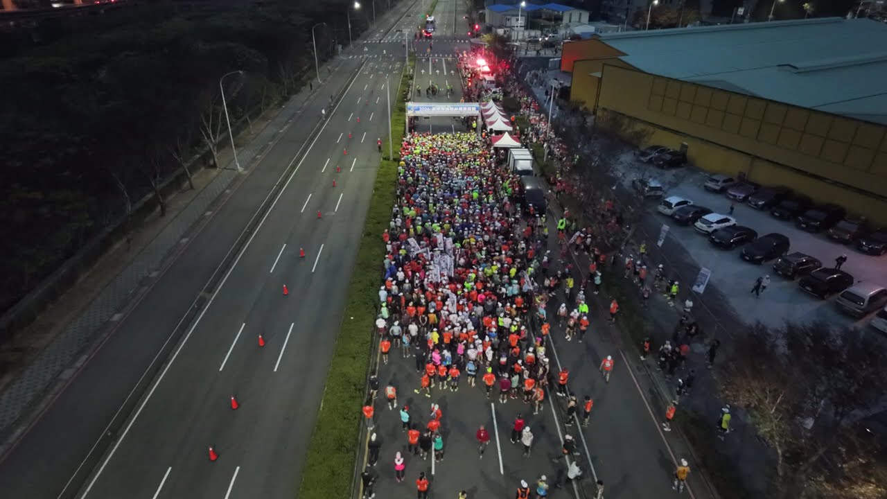 2026臺中資訊盃公益馬拉松全馬起跑空拍