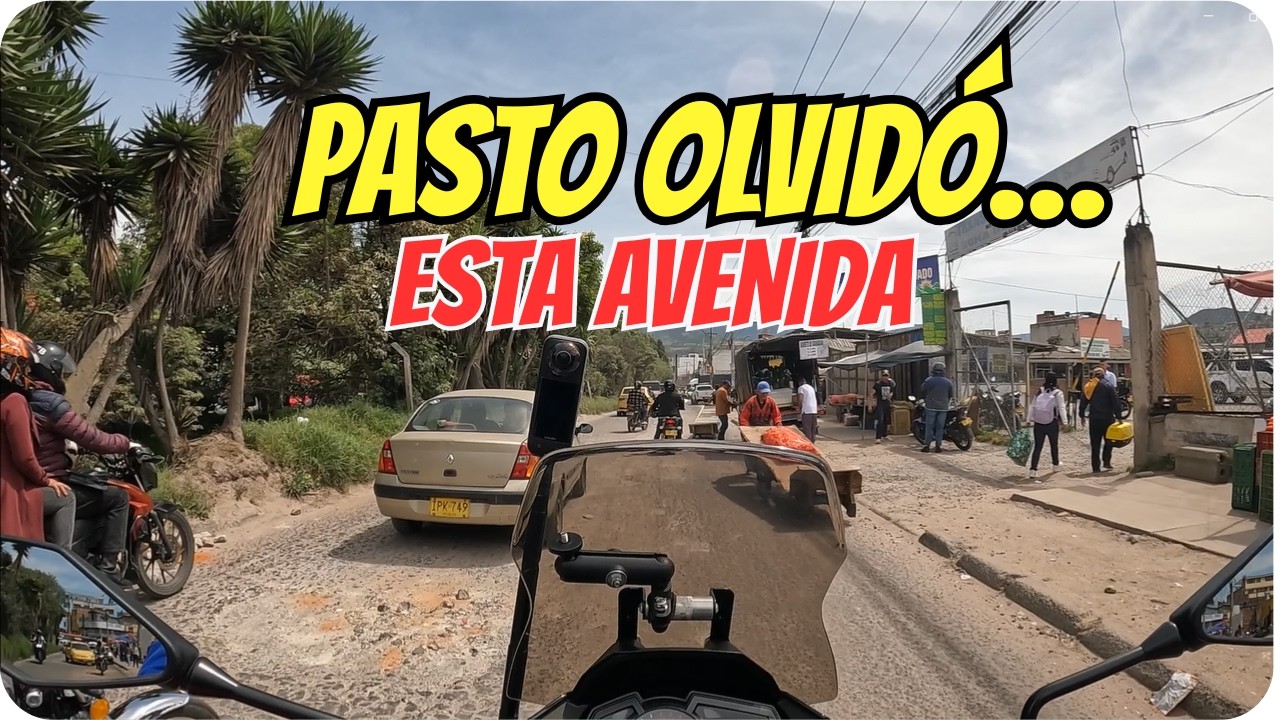 La Avenida MÁS Olvidada de Pasto 🇨🇴 | Recorriendo la Avenida Chile