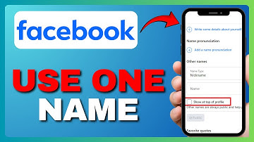 How To Use One Name On Facebook | Quick Tutorial (2025)