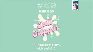 The Stahp & Go Spill-Proof Topper for Stanley Tumblers Is Genius