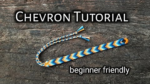 CHEVRON FRIENDSHIP BRACELET TUTORIAL (in depth and beginner friendly) || friendship bracelets