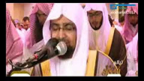 وبشر الصابرين  آيات مؤثرة جداً أبكت الشيخ ناصر ا 1