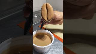 #coffee bean shape tiramisu glaze
