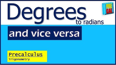 Converting Degree to Radian and Vice Versa |Precalculus |Trigonometry | SHS STEM Specialized Subject