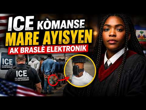 ICE Kòmanse Mare Ayisyen ak Braslè Elektwonik Nan Florida