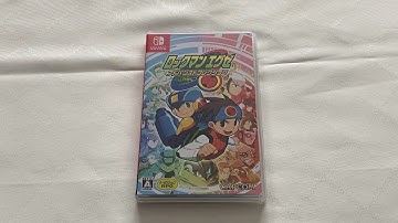 Mega Man Battle Network - Legacy Collection Unboxing (Nintendo Switch)