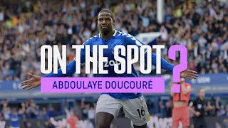 CHILDHOOD HERO? FUNNIEST EVERTON PLAYER? DRESSING ROOM DJ? | ON THE SPOT: ABDOULAYE DOUCOURE!