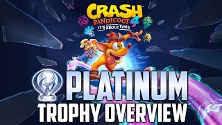 How Hard is Crash Bandicoot 4 It's About Time Platinum Trophy? (How To Get Platinum Relics)