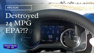 How good? Hypermile MPG trip for 2021 Ford F-150 Powerboost