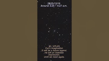 3I / ATLAS Observation with DWARF3 Magnification-Version (2025/12/19)