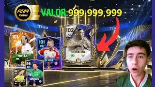 😱 ME SALE RONALDO NAZARIO ÍCONO TOTY EN ESTE PACK OPENING 😱