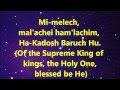 Susana Allen - Shalom Aleichem - Lyrics and Translation