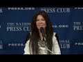 Ukranian star & activist Ruslana speaks at the National Press Club - Mar. 5, 2014