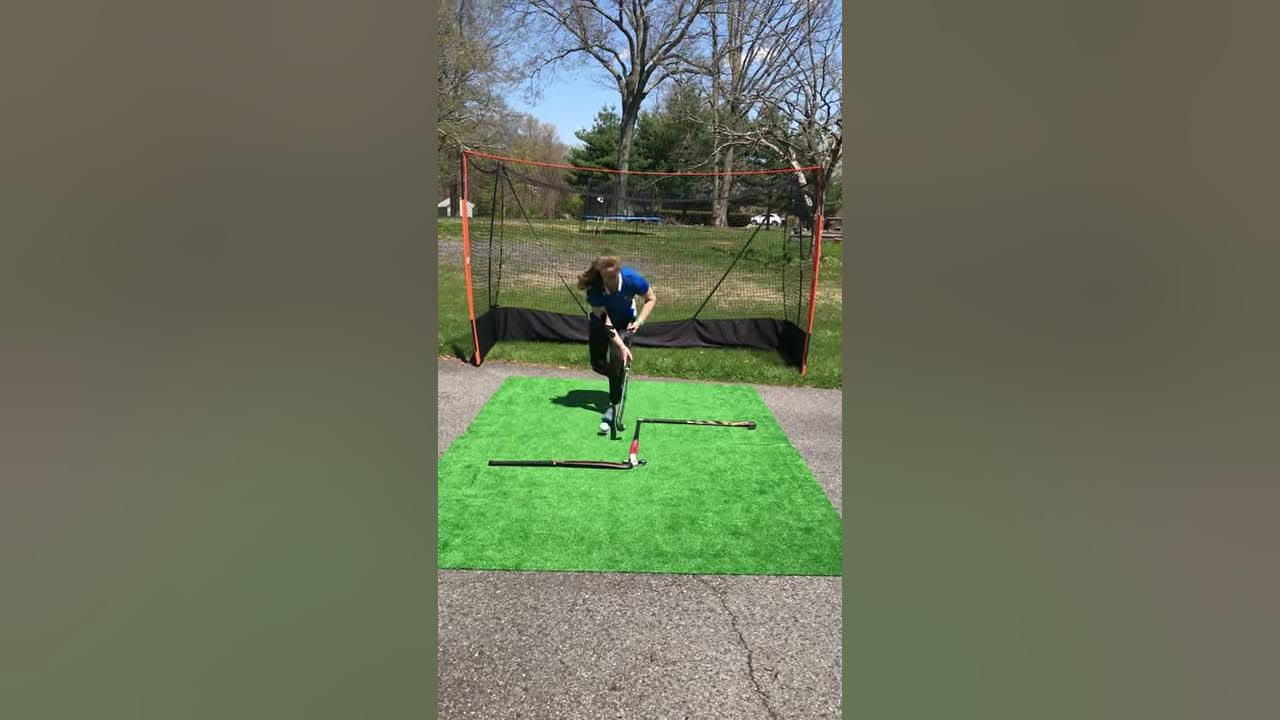 Field Hockey at home practice quick pulls in all directions YouTube