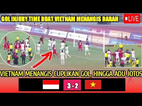 HIGHLIGHT &amp; VIETNAM MENANGIS DARAH Hasil Pertandingan Indonesia u22 vs Vietnam Sea games 2023