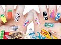 10 DIY Nail Art Designs Using HOUSEHOLD ITEMS! | The Ultimate Guide #3