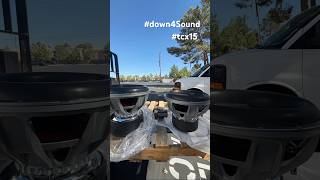 ⁠@Down4SoundShop I was so excited to test out the #down4sound  #tcx15 I installed in parking lot