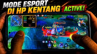 EDAN! Mode Esport Active Bikin FPS Tembus 120 di HP Kentang!