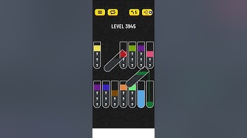 water sort puzzle level 3945