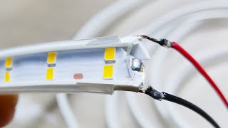 cách làm nguồn đèn LED dây 220v vô cùng đơn giản 🔋🔋🔋