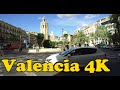 Walk around Valencia Spain 4K.