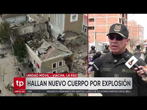 Debris complicates the search for six missing people after explosion in Viacha