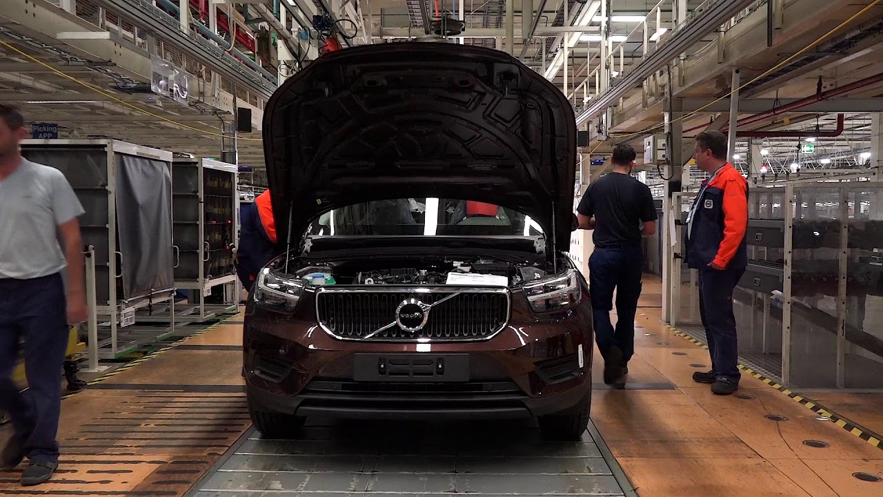 Pre-productie Volvo XC40 bij Volvo Cars Gent