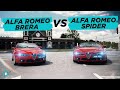 Alfa Romeo Brera VS Alfa Romeo Spider